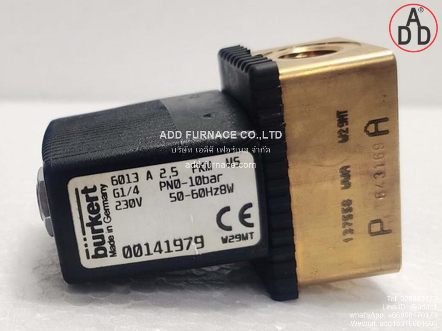 Burkert 6013 A 2,5 FKM MS (7) 